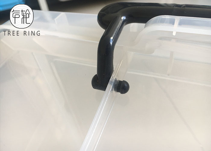 Lightweight Collapsible Plastic Crate Stackable 700 * 480 * 380mm 100 Litre