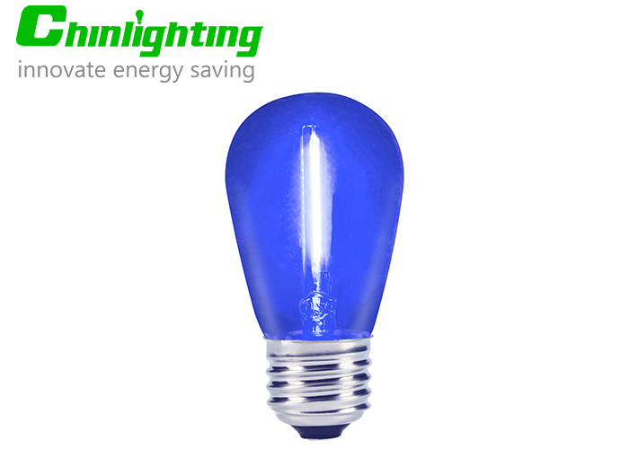 Blue Green Red Purple Filament Clear Glass Bulb LED Lights