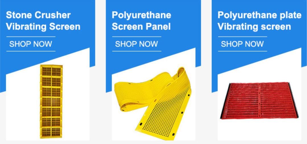 1040x700mm 0.25mm Polyurethane Screen Mesh For Fine Wet Screening