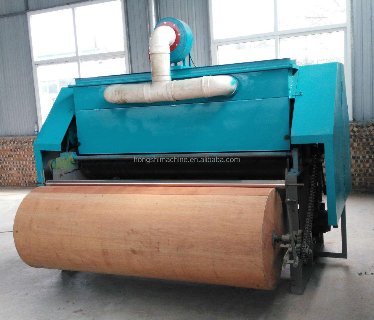 Sheep Wool Fiber Cotton Combing Carding Textile Processing Machine Automatic