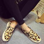 2015 Lastest Fashion Women's Sport shoes Sneakers Casual Leopard Print Genuine