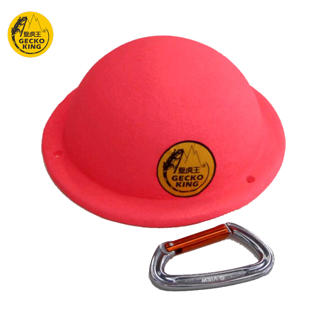Indoor Rock Climbing Holds 210*100mm Reinforced Glass Customized