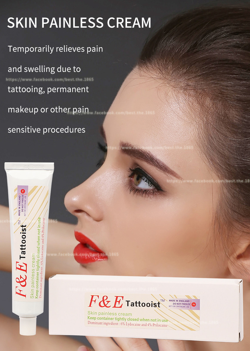 Tattoo Pain F&E Numbing Cream Anesthetic 30G Effect Lasting For 3 Hours