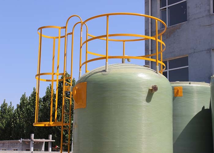 Filament Winding Softened Water FRP Horizontal Tank Food Brewing 1400*1860mm