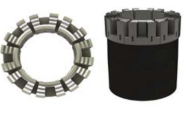 P / WL W Profile Impregnated Diamond Core Bit , High Efficieney Core Hole Drill Bits
