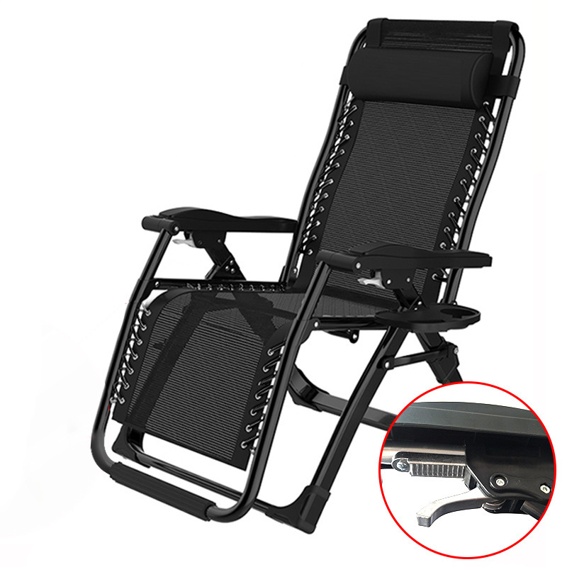 Versatile Folding Lounge Chair Comfortable Sleep Chair for Camping and School