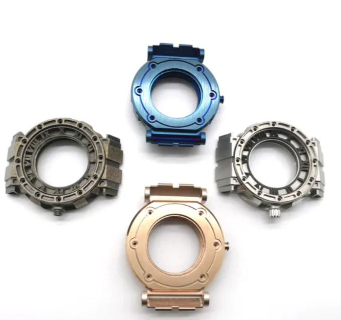 Watch Parts Custom CNC Machining Parts Milling Turning Aluminium OEM CNC Watch Cases