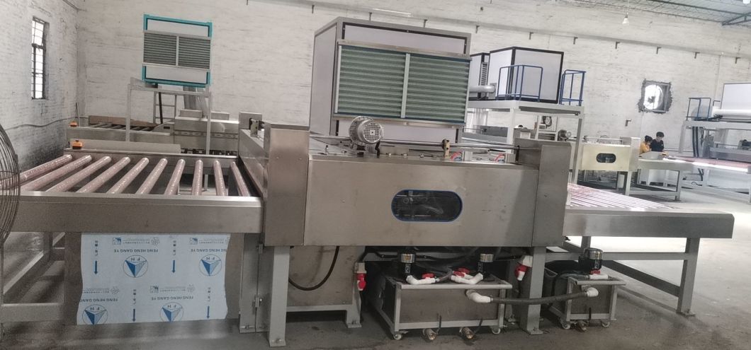 Horizontal Glass Washing Machine Glass Washer for Big Size Glass Processing Machine