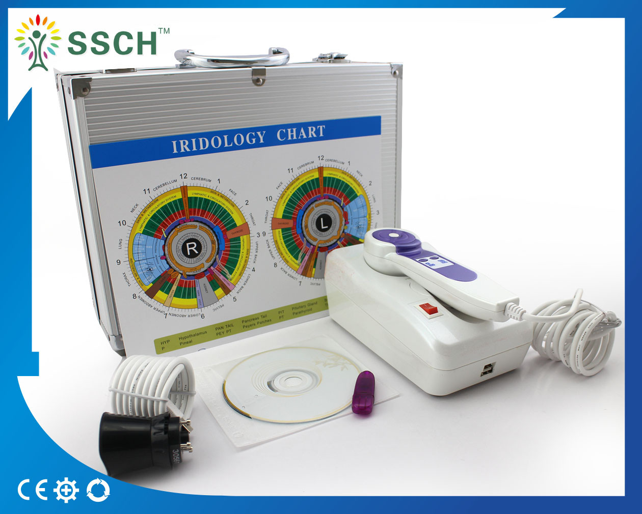 Facial Skin Moisture Analyzer Machine Skin Scope Analyzer Multi Function and Security