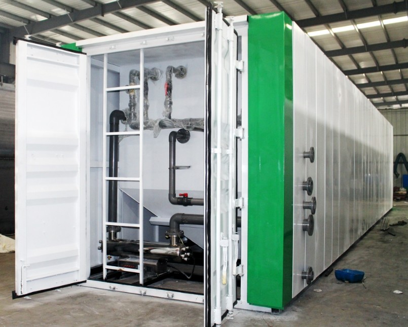 Containerized Mobile Water Treatment System Plant Automatic Industry Waste Water Treatment Machine