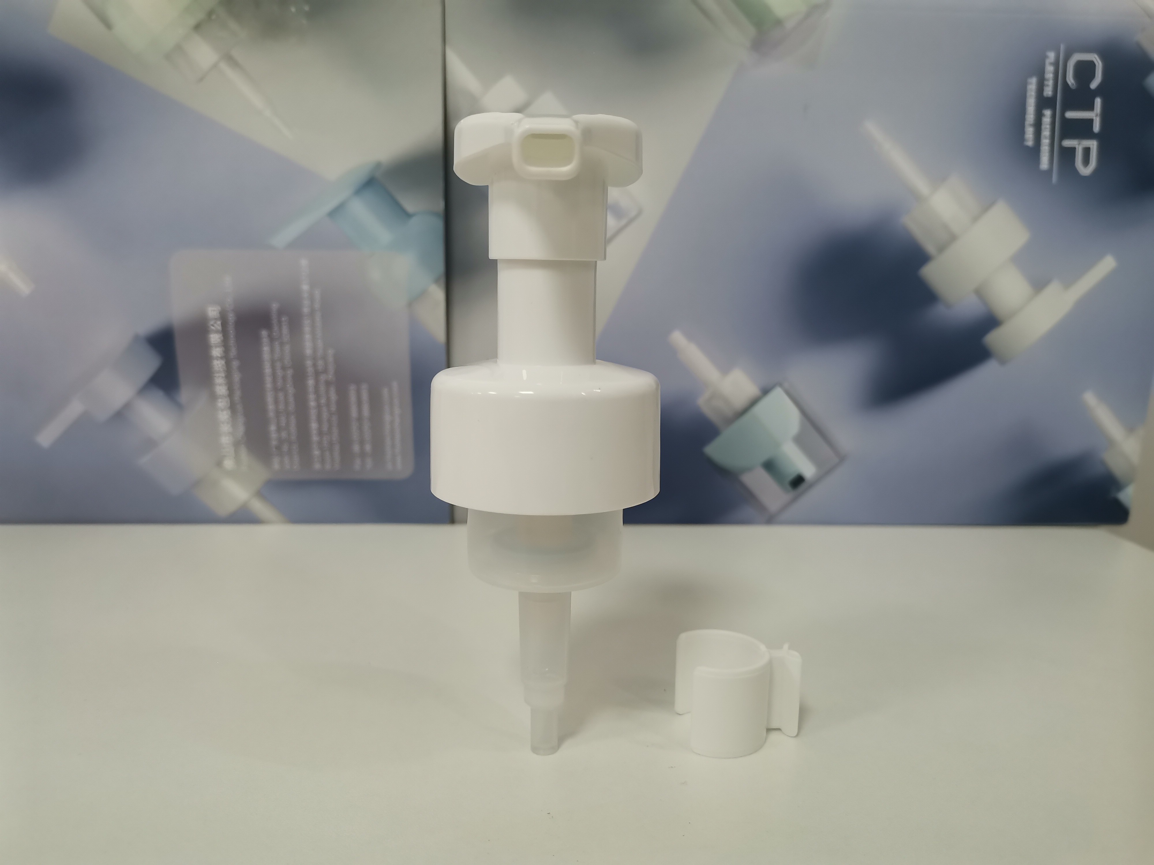 Customized Color PP Foam Pump Recycle 100% Environmentally Friendly Spring For Healthy Hands
