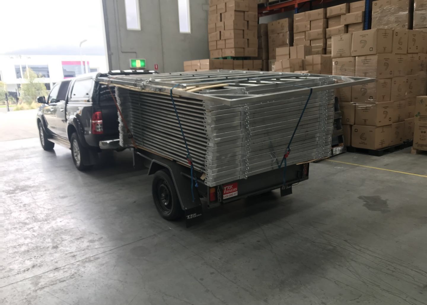 6 Rails 3m Tall Heavy Duty Cattle Panel Free Standing