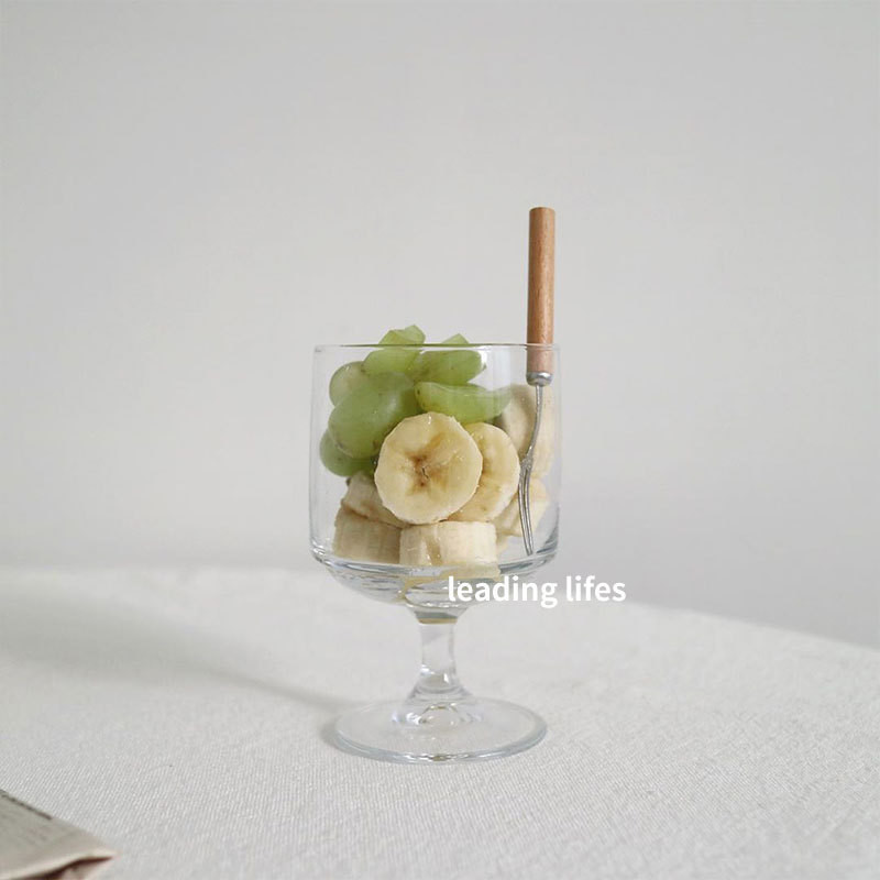 Tableware Transparent Beer Juice Ice Cream Glass Cup Bulk Kitchen Supplies