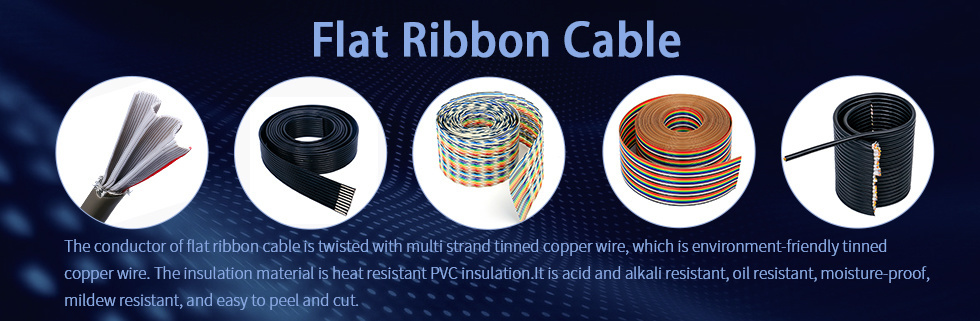 30mm Seperated 30mm Conbined Flat Ribbon Speaker Cable