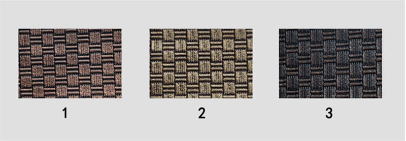 Packaging Bag Faux Leather Projects PVC Knitted Antique Brass Weave