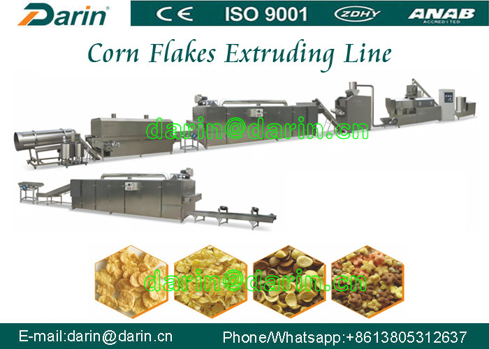Continuous and automatic Corn Flakes Processing Line with CE Standard