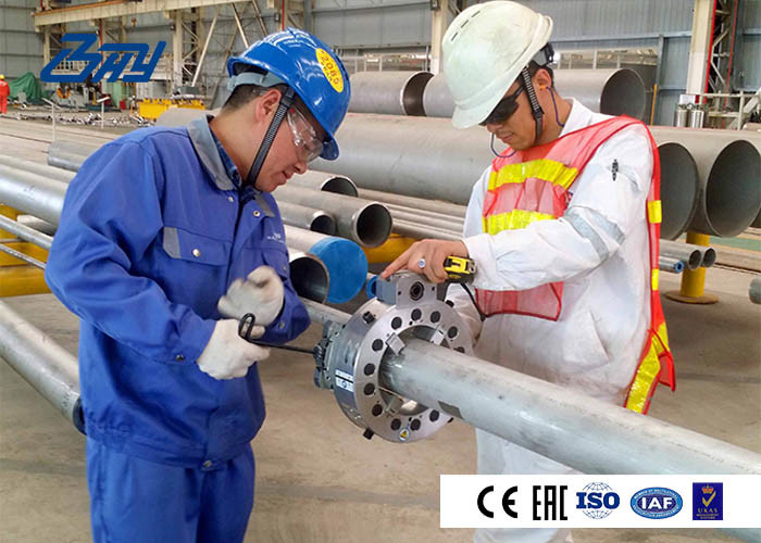 Electric Cold Cutting Pipe Cutting And Beveling Machine, Lightweight, 0.08 mm/r Feed