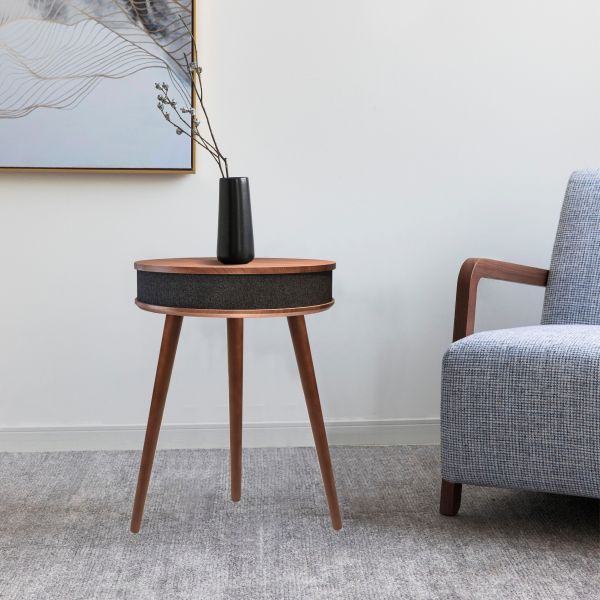 Steady Smart Bluetooth Audio Speaker round Wireless Rechargeable Battery Coffee Table for Home Theatre