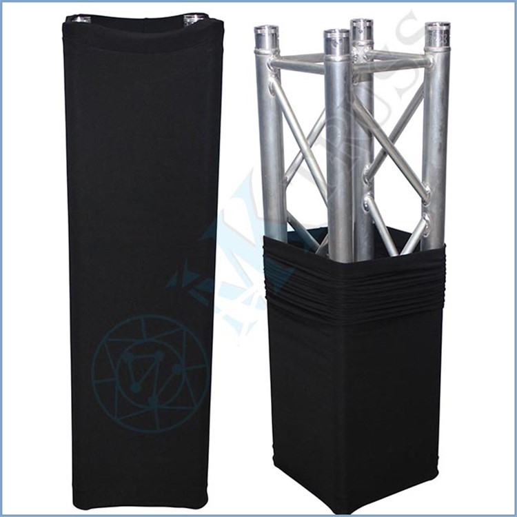 Lighting Truss Box Corner Black Truss Scrim/Cover 1m for Stage Lighting Design Display