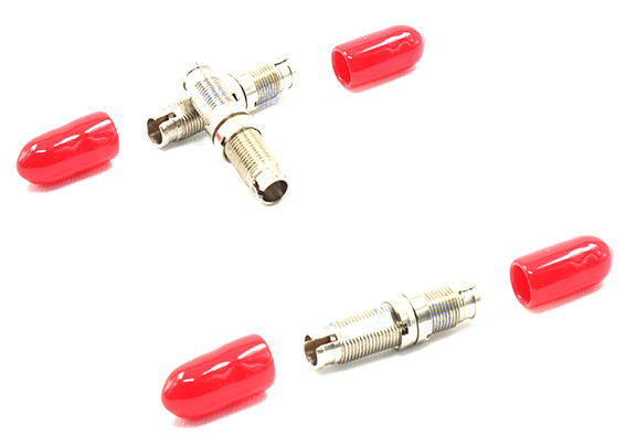 Single Mode Fiber Optic Adapters DIN APC For Patch Cables Simplex Chanel
