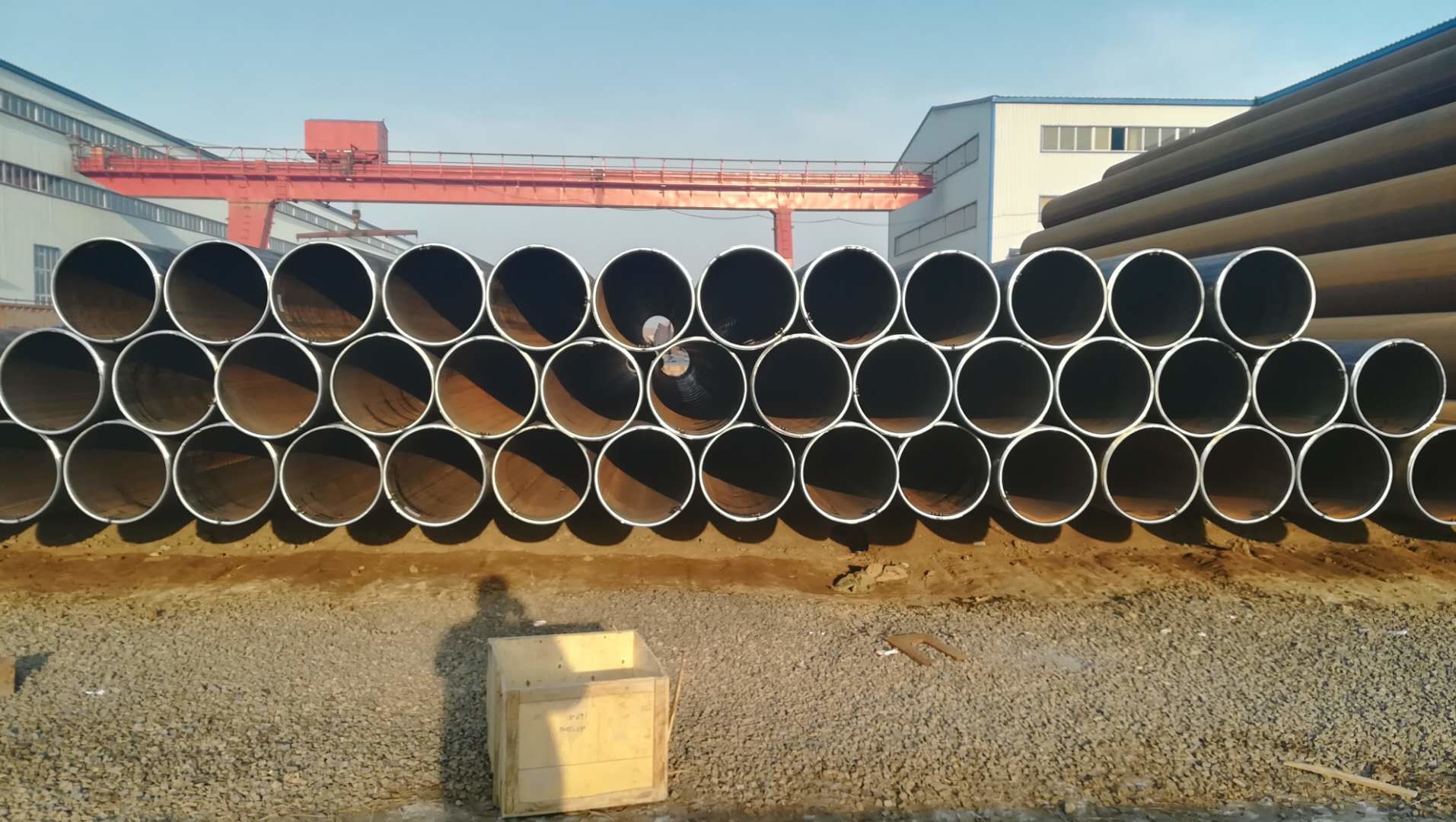 Carbon Steel API 5L X65 PSL1 SAW Steel Pipe For Pipe Line