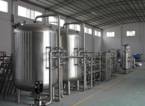 Active Carbon / Sand Filter Tank Vertical Type High Capacity BV Certificate