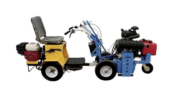 PCD Grinding Booster Driver Road Marking Removal Equipment