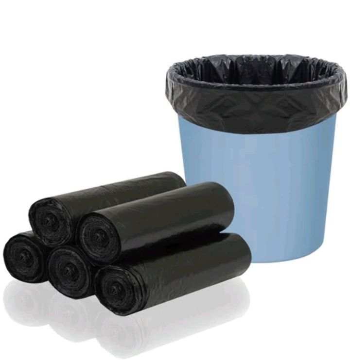 PE Heavy Duty Plastic Packaging Garbage Bin Bag Green or Customized