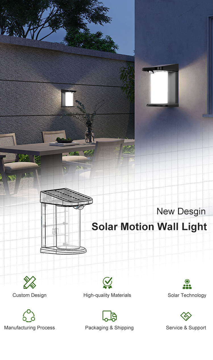 20PCS Solar Wall Lights Outdoor Waterproof for Patios 0.2W SMD 2835 LED Light Source
