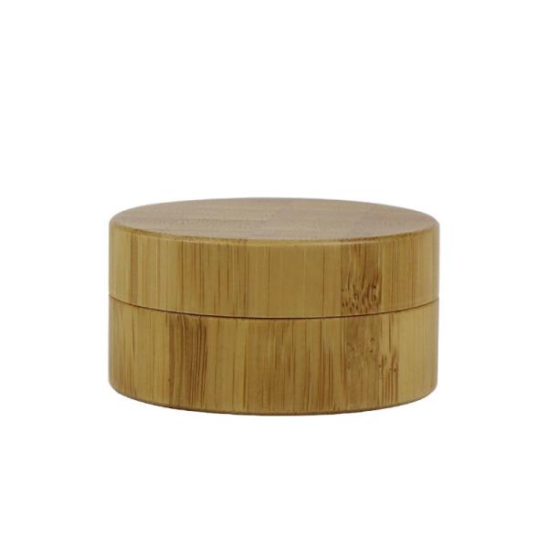 Thermal Transfer Leakproof 5g-250g Bamboo Cream Jar OEM Logo