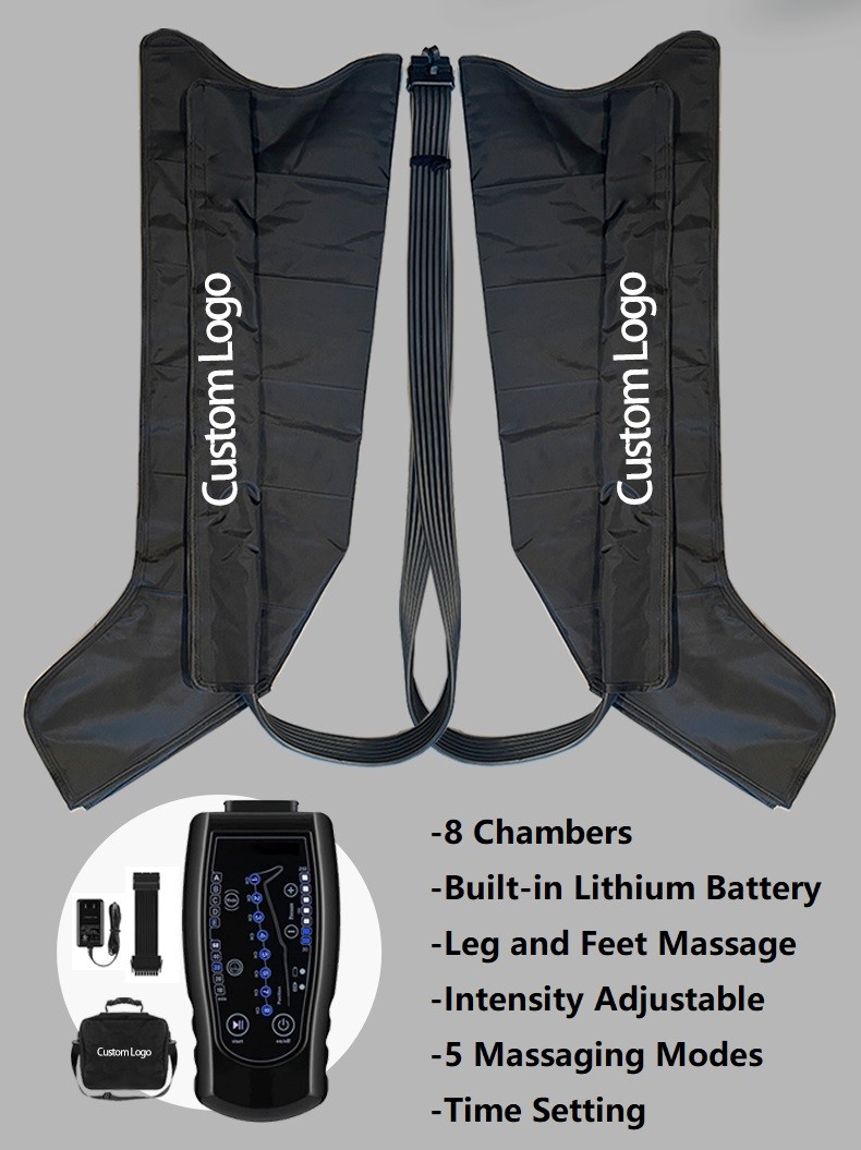 Sequential Air Compression Recovery Boots 6 Modes