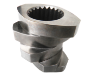 Tube Extruder Machine 92mm OD Extruder Screws And Barrels Metal Color High Self Cleaning Performance Ppr Pipe Extruder