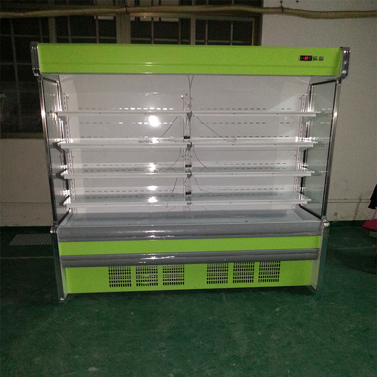 Digital Controller Fan Cooling 870L Open Showcase Chiller