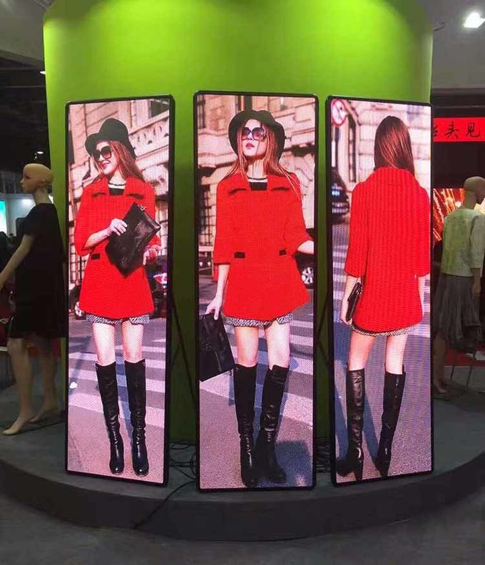 Indoor Standing Creative Led Display Panels 1.9mm Hd For Advertising