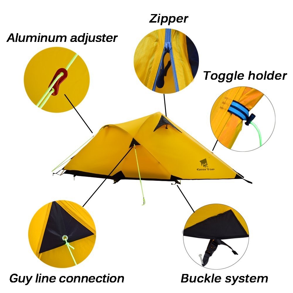 20D Nylon Ultralight Backpacking Tent