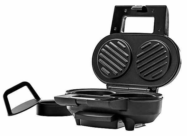 Bakelite Housing SS Panel Electric Burger Maker With GS / CE / EMC / LVD / ETL / CETL