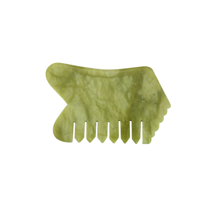 FanXi Skincare Jawline Scalp Gua Sha Comb Relieve Facial Muscle Tension