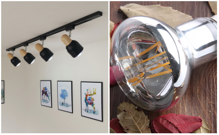 2W 4W 6W 8W Led Filament Bulb E14 B22 E26 E27 R50 R63 R80 Reflector Spot Light Led Filament lamp