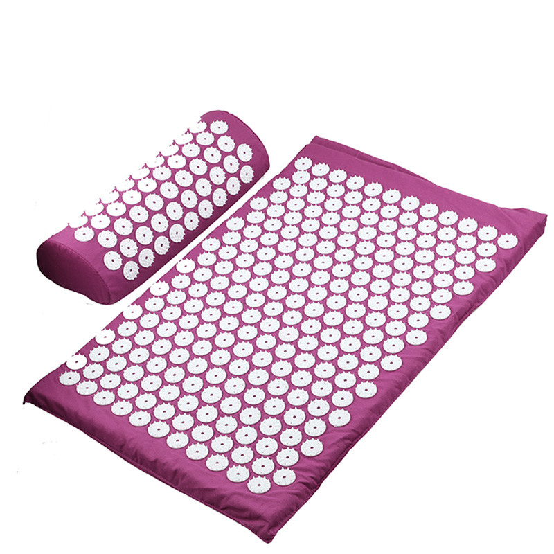Back Massage Acupressure Yoga Mat High Blood Pressure Reduce Cellulite