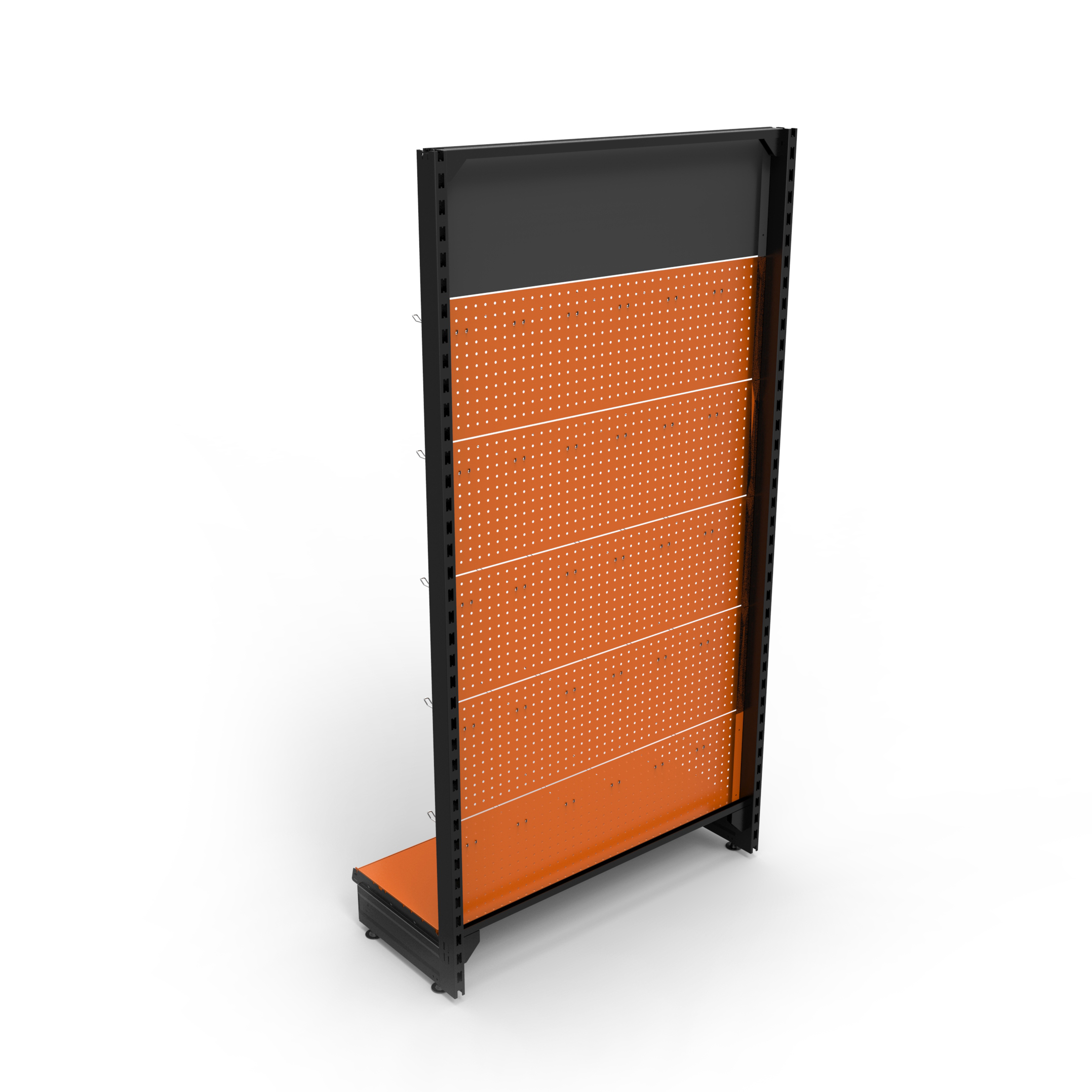 Supermarket Pop Pos Display Gondolas Tool Display Rack Metal Tool Customized Logo