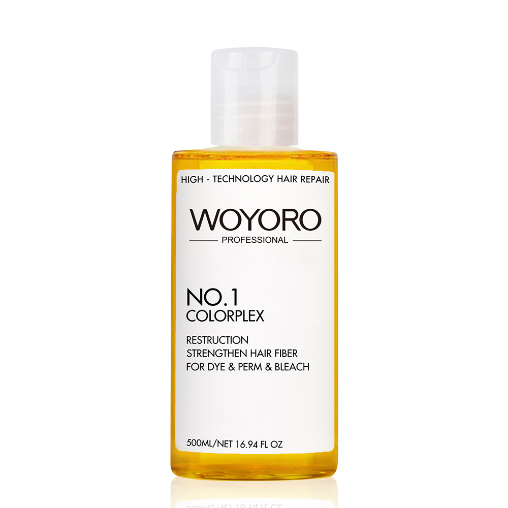 WOYORO Hair Colorplex NO.1 And NO.2 Set Recombination Of Protein Bonds For DYE PERM Bleach