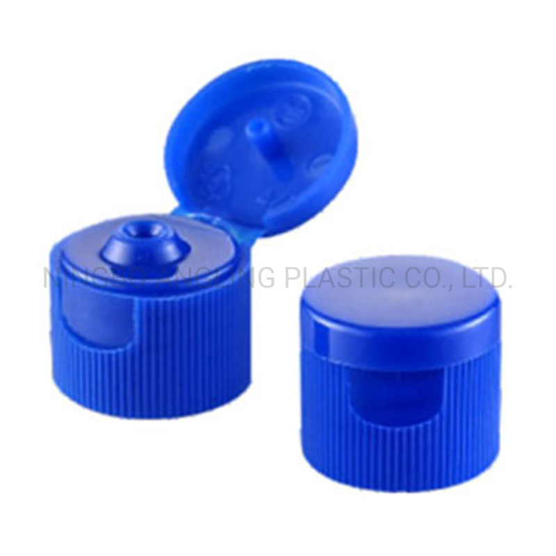 24mm 28mm Flip Top Cap Plastic Cap Ribbed Closure