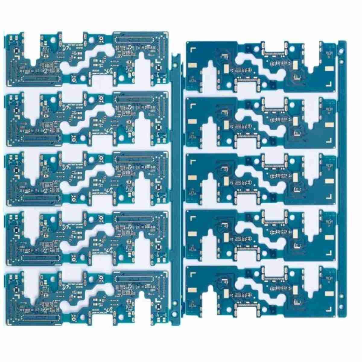 4 Layer High Density Pcb Design FR4 TG130 Blue Color Electronic Pcb Board