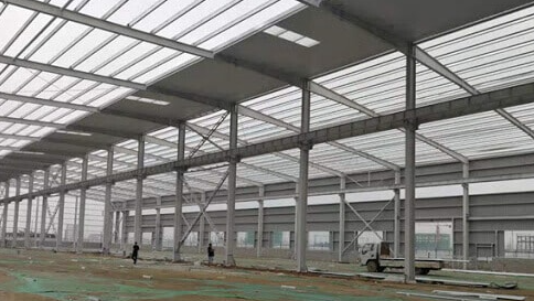Rust Proof Lightweight Steel Structure Building Construction Low Maintenance