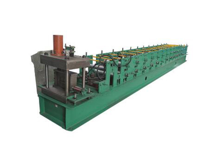 C Section Roll Forming Machine / Cold Roll Forming Machine C Z Purlin Punching