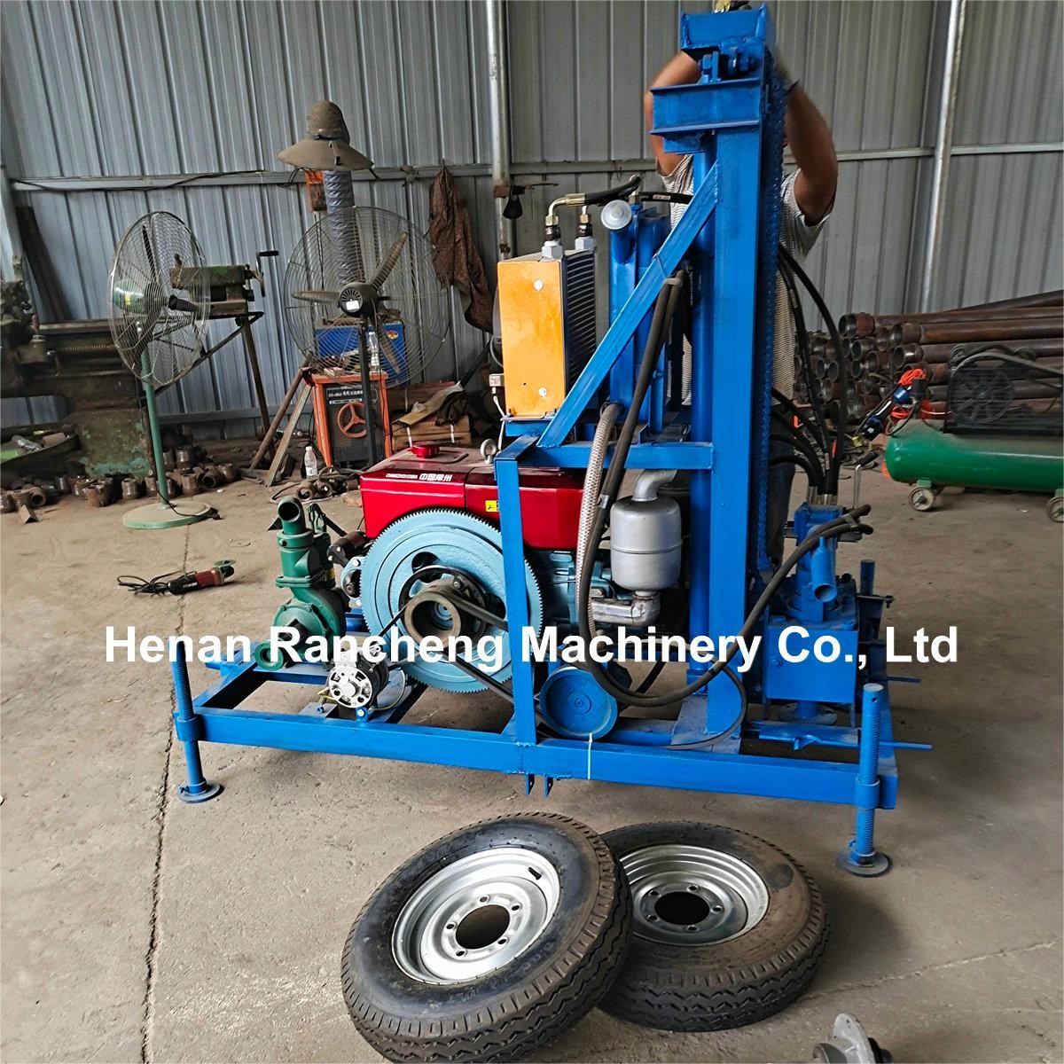 Hydraulic Operation System Water Drilling Machine 150m Depth For Farm Irrigation Well Drilling