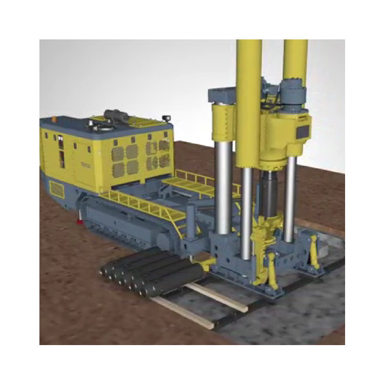 132Kw Engine Power Automatically Rod Loader Raise Bore Machine CE Certified
