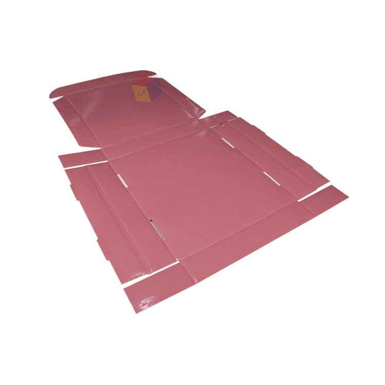 Corrugated Folding Custom Cardboard Mailers Colored With Fashionable Design
