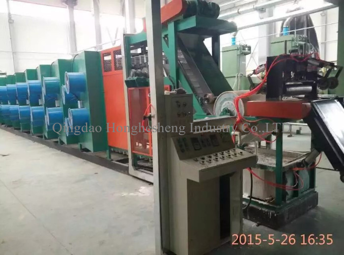 XPG600 10mm Thick Rubber Sheet Cooling Machine Hanging Type Rubber Sheet Cooler