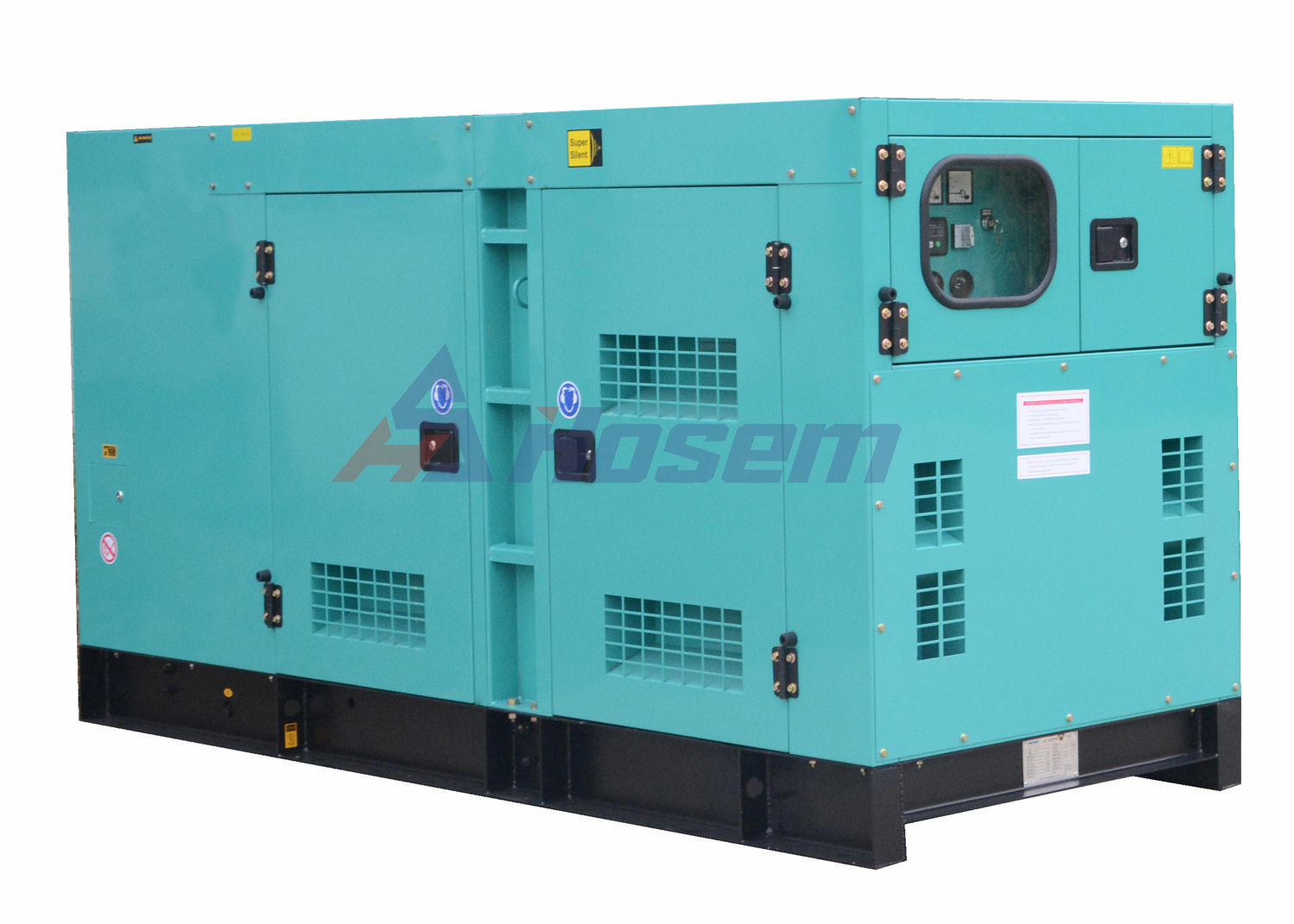200kVA Doosan Diesel Generator Set for Industrial , Soundproof Diesel Generator 